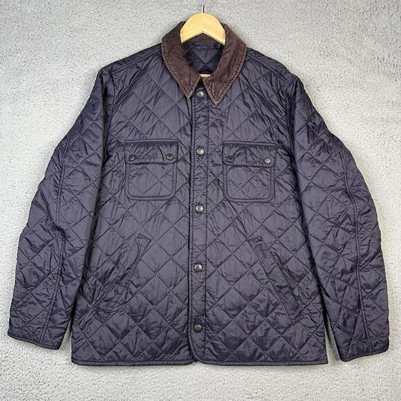 Barbour Navy Quilted Performance Jacket